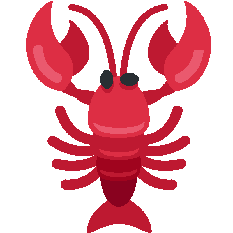 Sticker Lobster