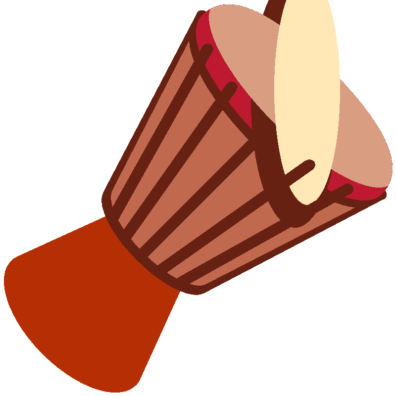 Sticker Long Drum