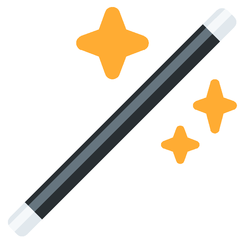Sticker Magic Wand