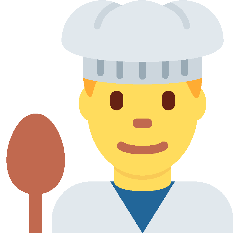 Sticker Man Cook