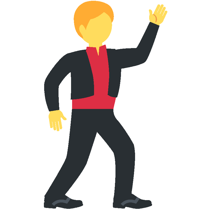 Sticker Man Dancing
