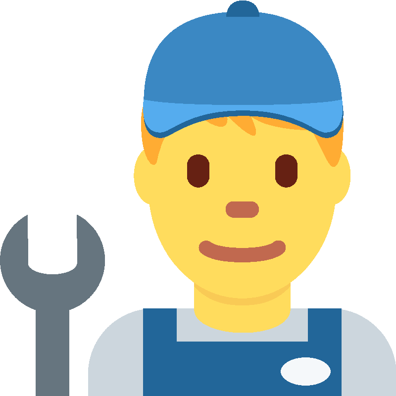 Sticker Man Mechanic