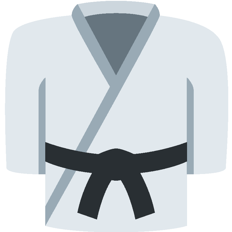 Sticker Martial Arts Uniform