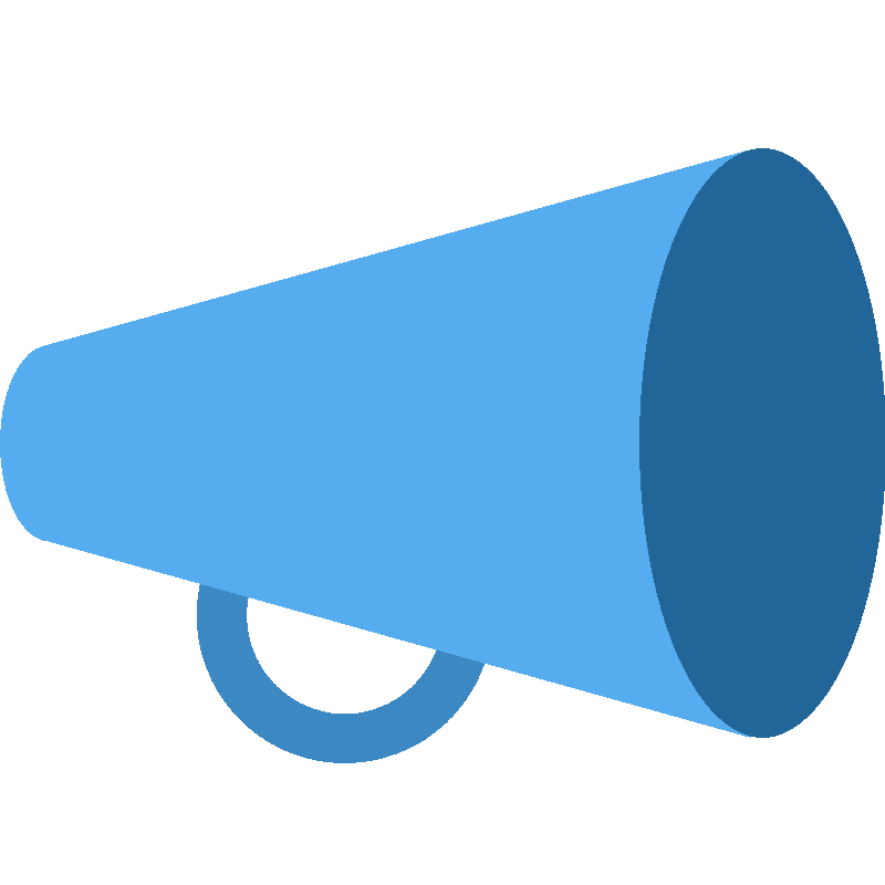 Sticker Megaphone