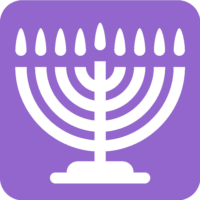 Sticker Menorah