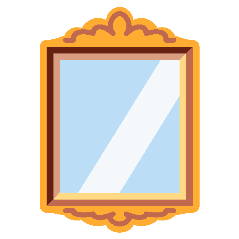 Sticker Mirror