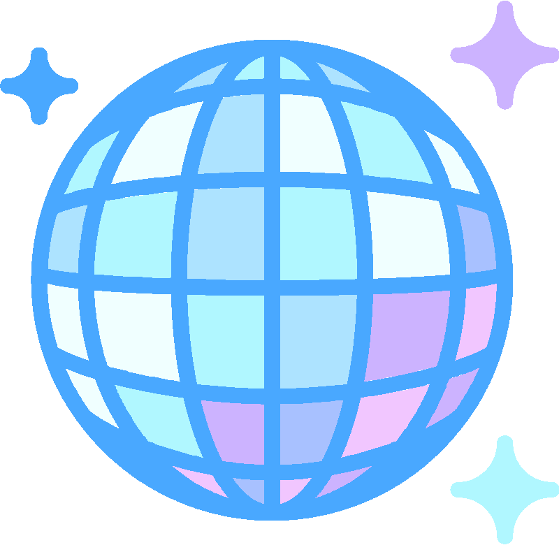 Sticker Mirror Ball