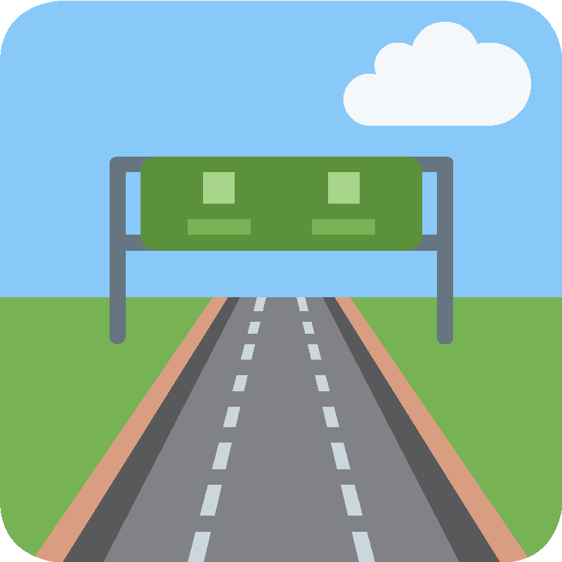 Sticker Motorway