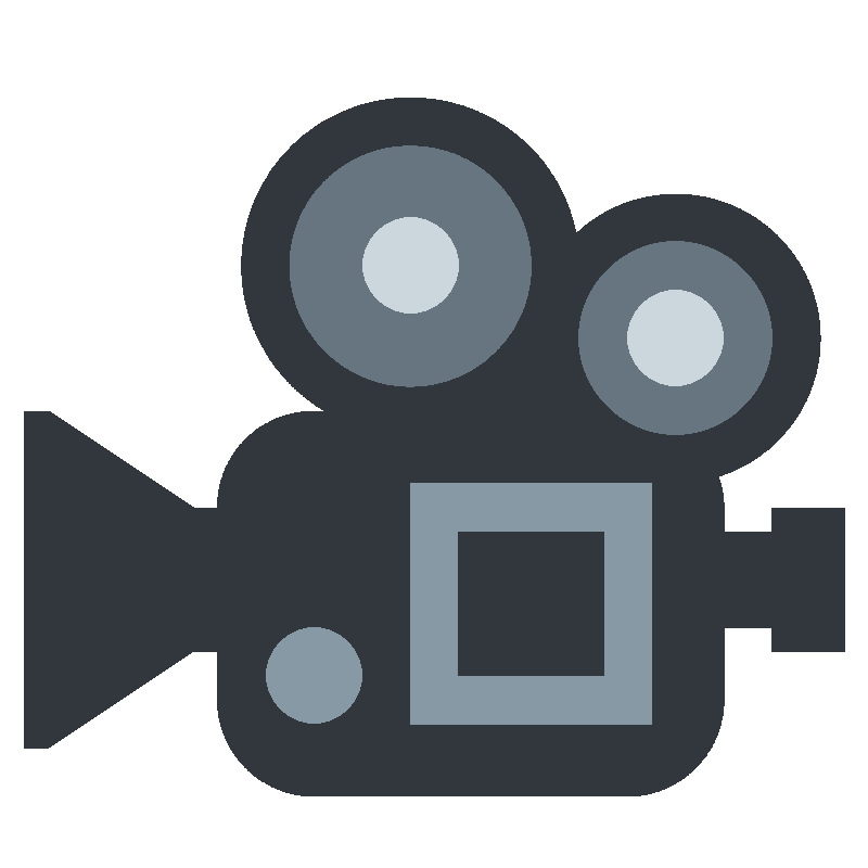 Sticker Movie Camera