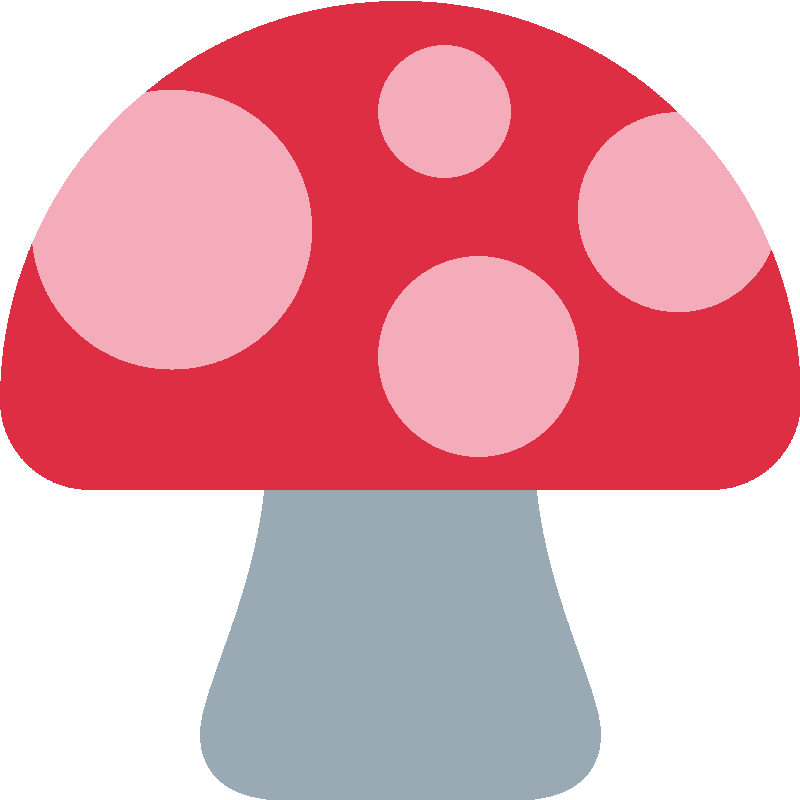 Sticker Mushroom