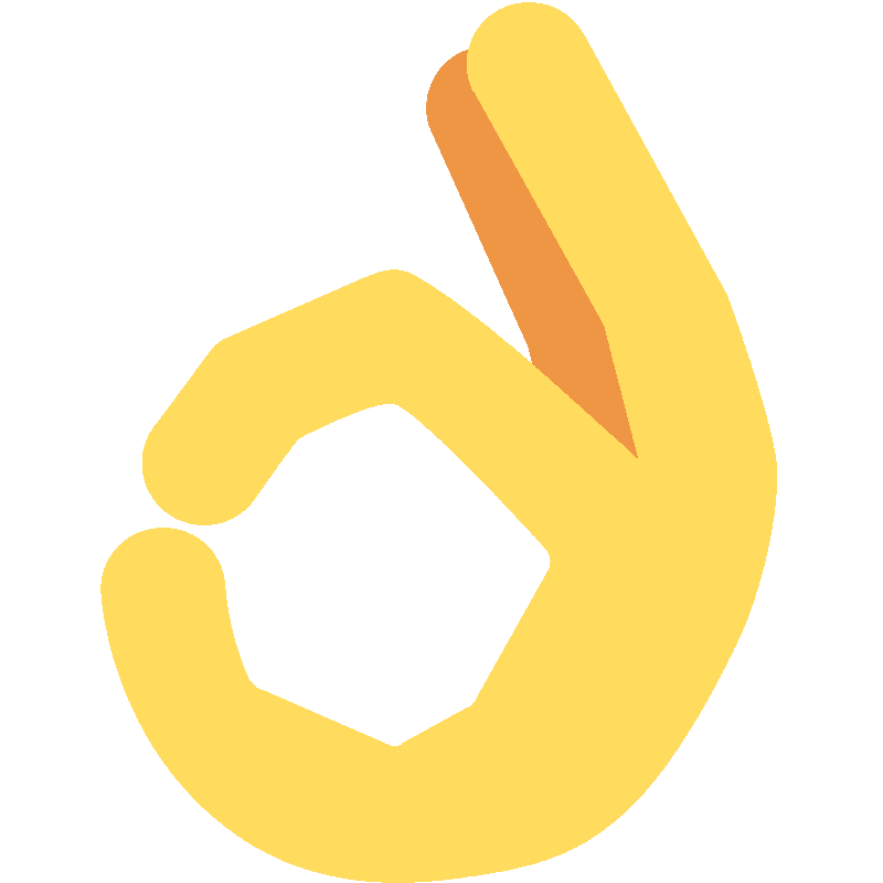Sticker OK Hand