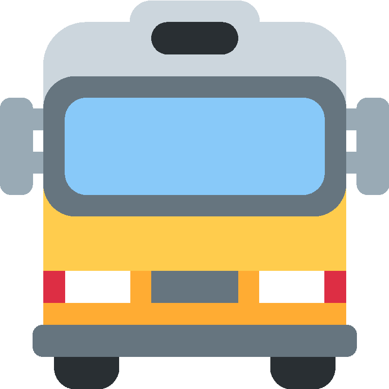 Sticker Oncoming Bus