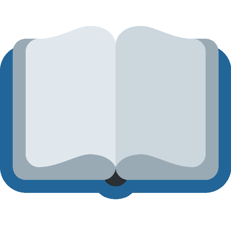 Sticker Open Book
