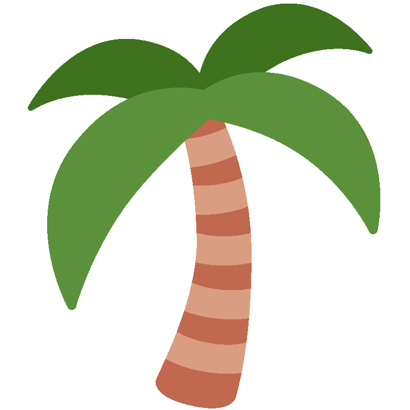 Sticker Palm Tree