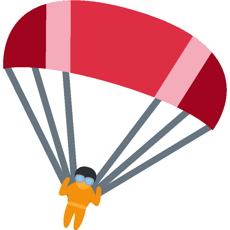 Sticker Parachute