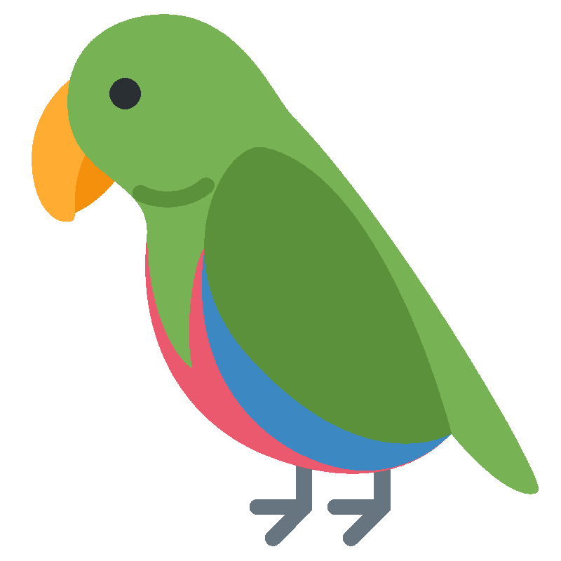Sticker Parrot