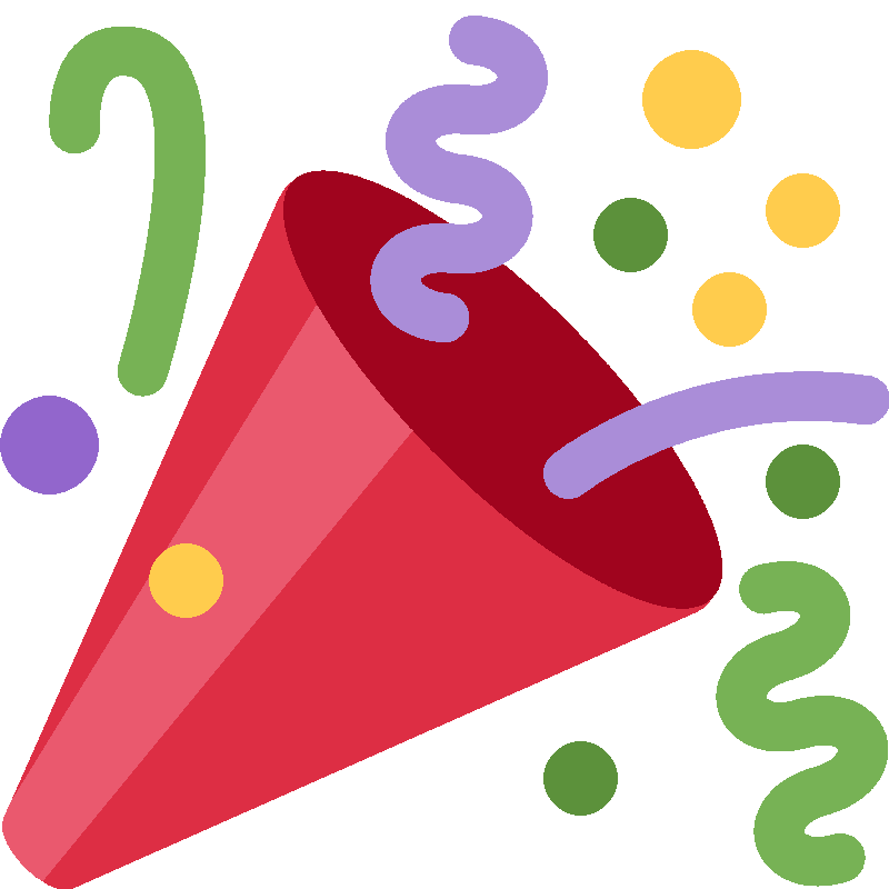 Sticker Party Popper