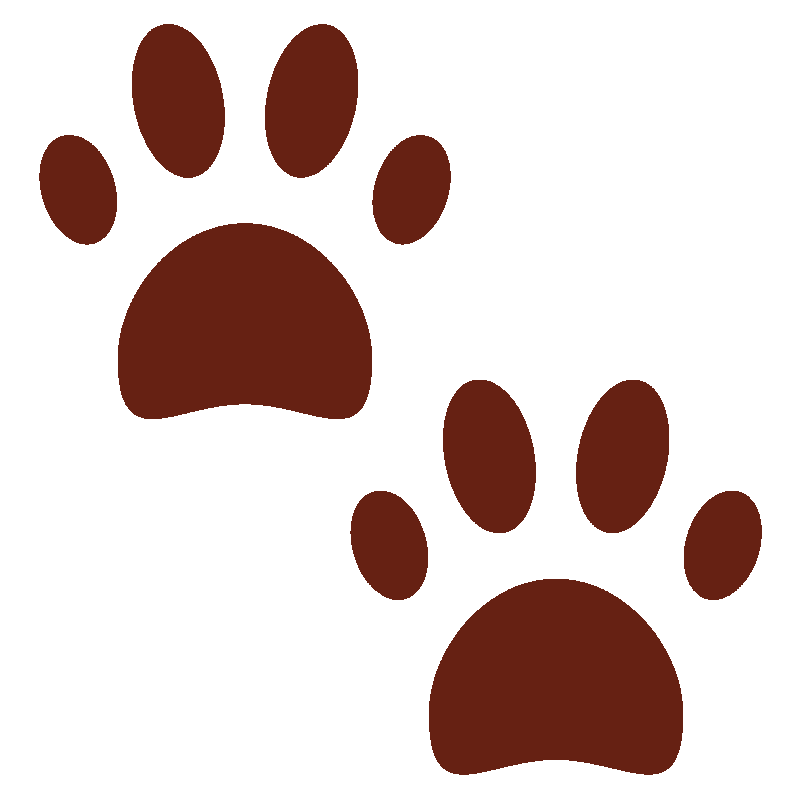 Sticker Paw Prints