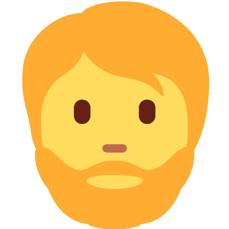 Sticker Person: Beard