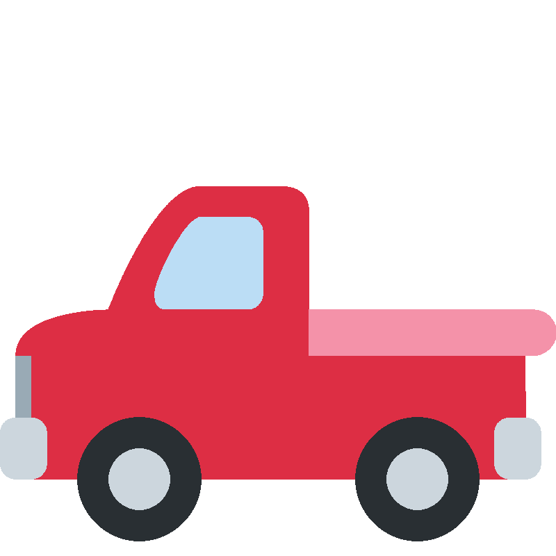 Sticker Pickup Truck
