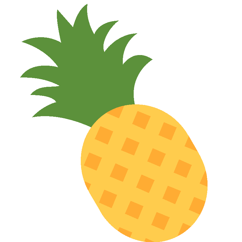 Sticker Pineapple