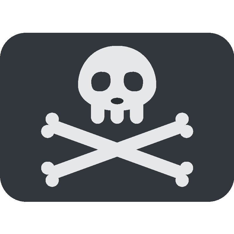 Sticker Pirate Flag