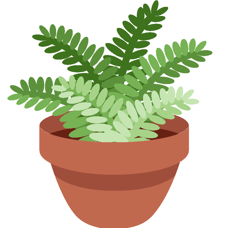 Sticker Potted Plant