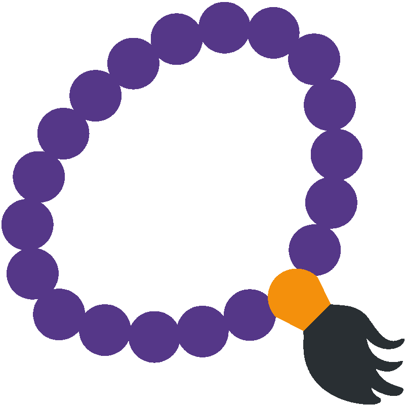 Sticker Prayer Beads