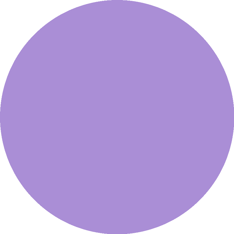 Sticker Purple Circle