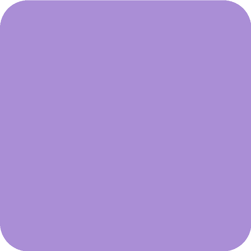 Sticker Purple Square