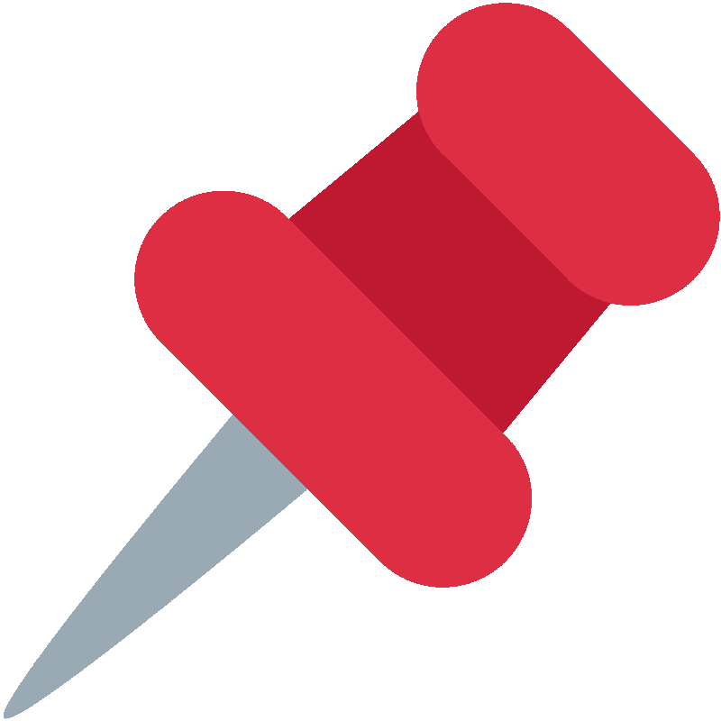 Sticker Pushpin