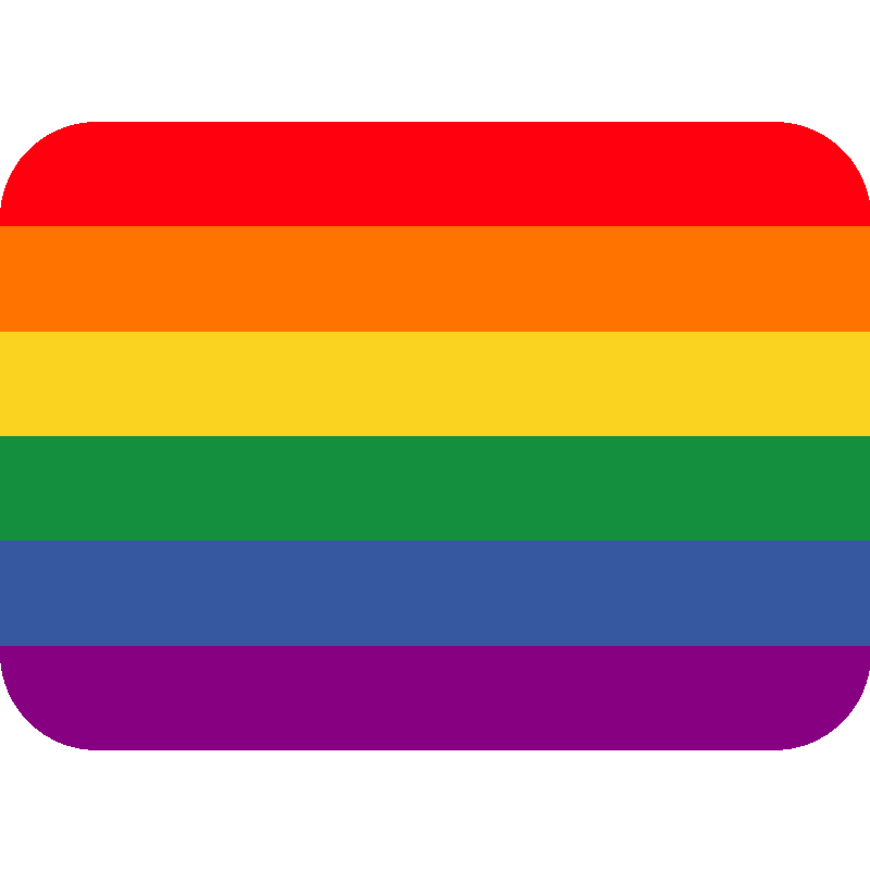 Sticker Rainbow Flag