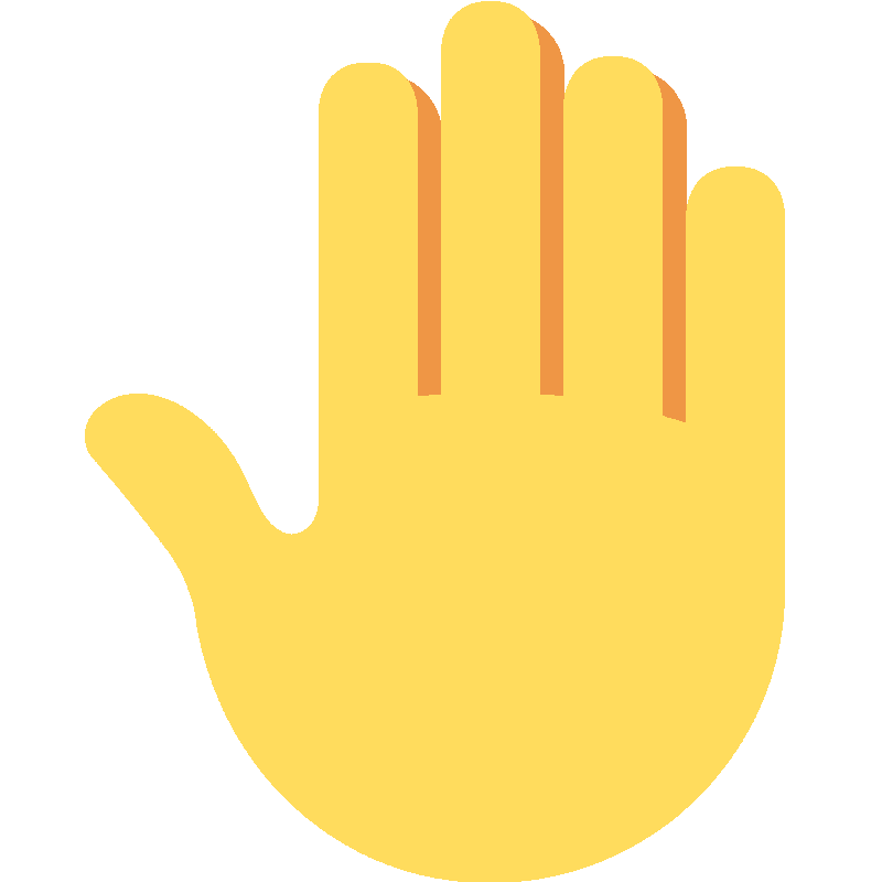 Sticker Raised Back Of Hand