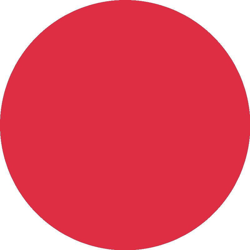 Sticker Red Circle
