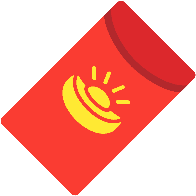 Sticker Red Envelope