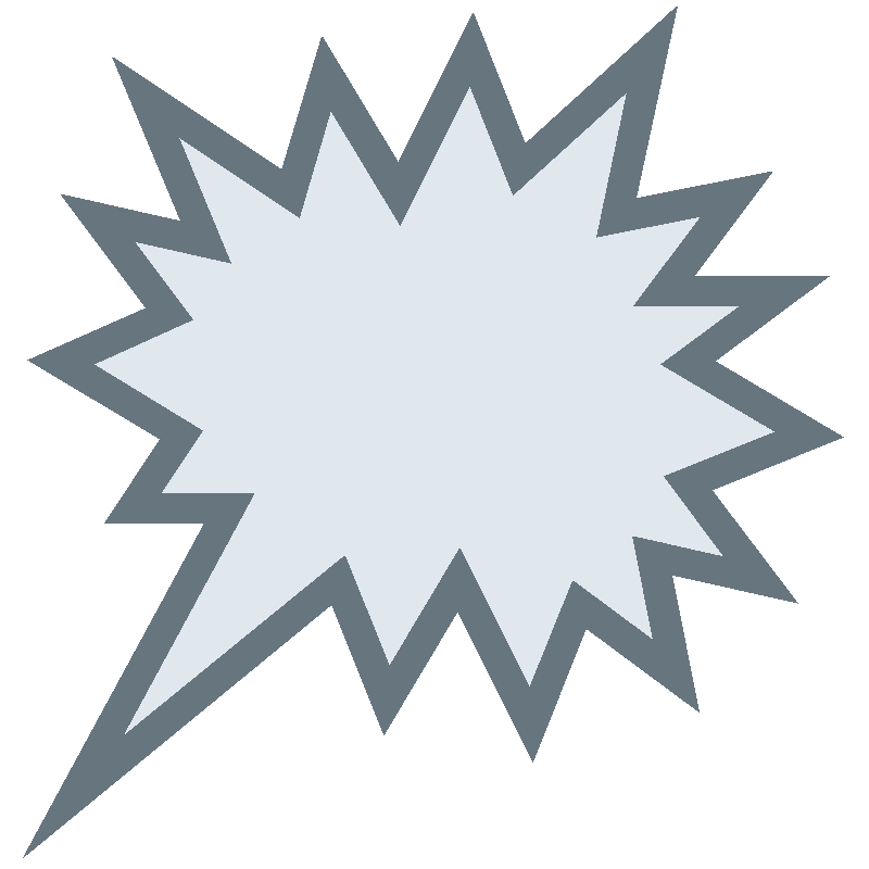 Sticker Right Anger Bubble
