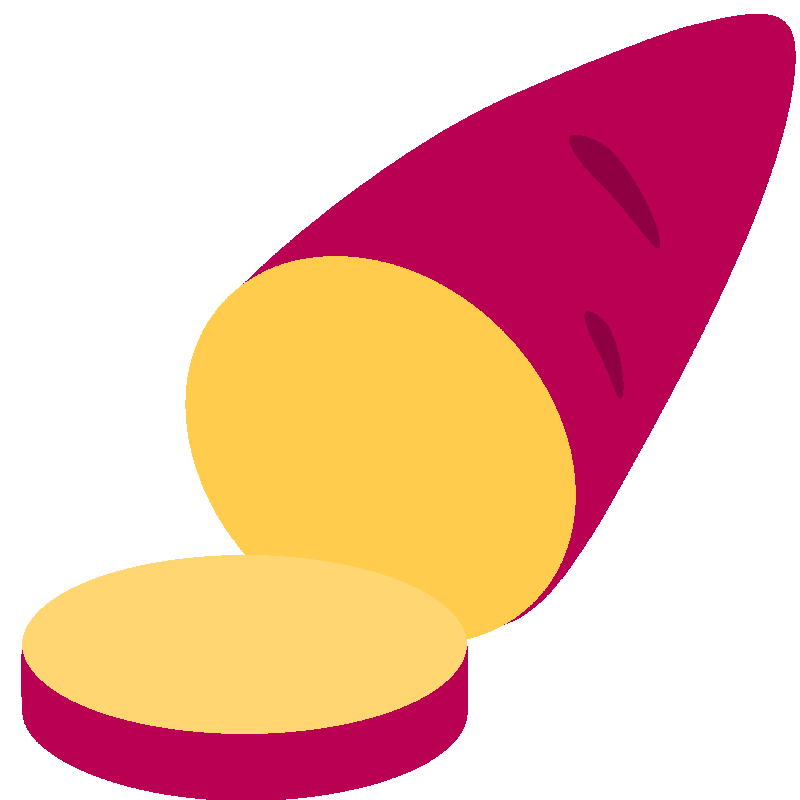 Sticker Roasted Sweet Potato
