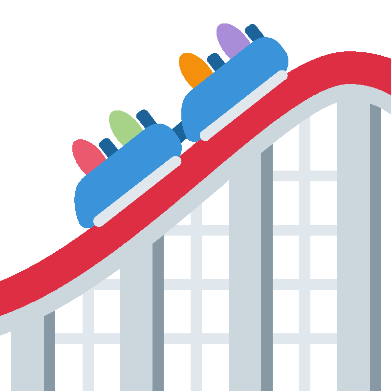 Sticker Roller Coaster