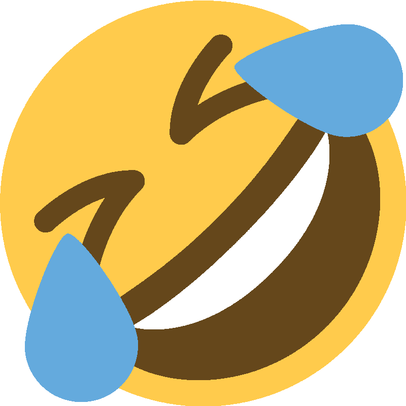 Sticker Rolling On The Floor Laughing