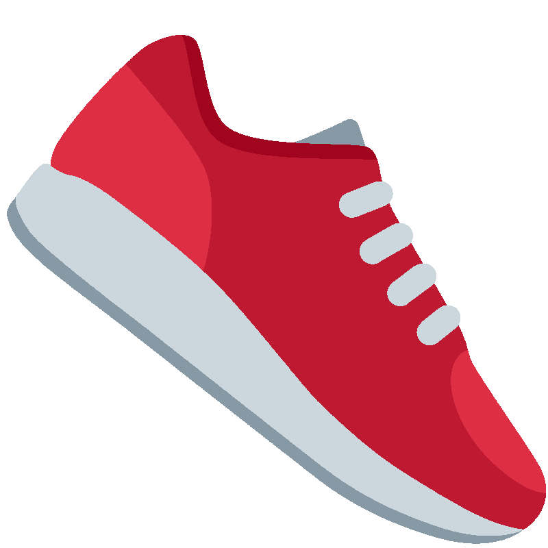 Sticker Running Shoe