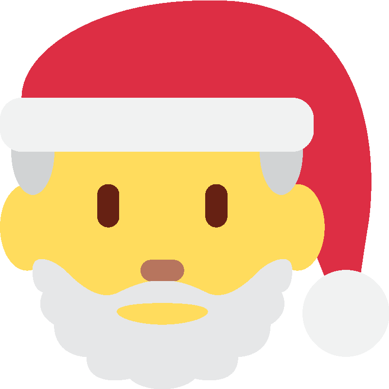 Sticker Santa Claus