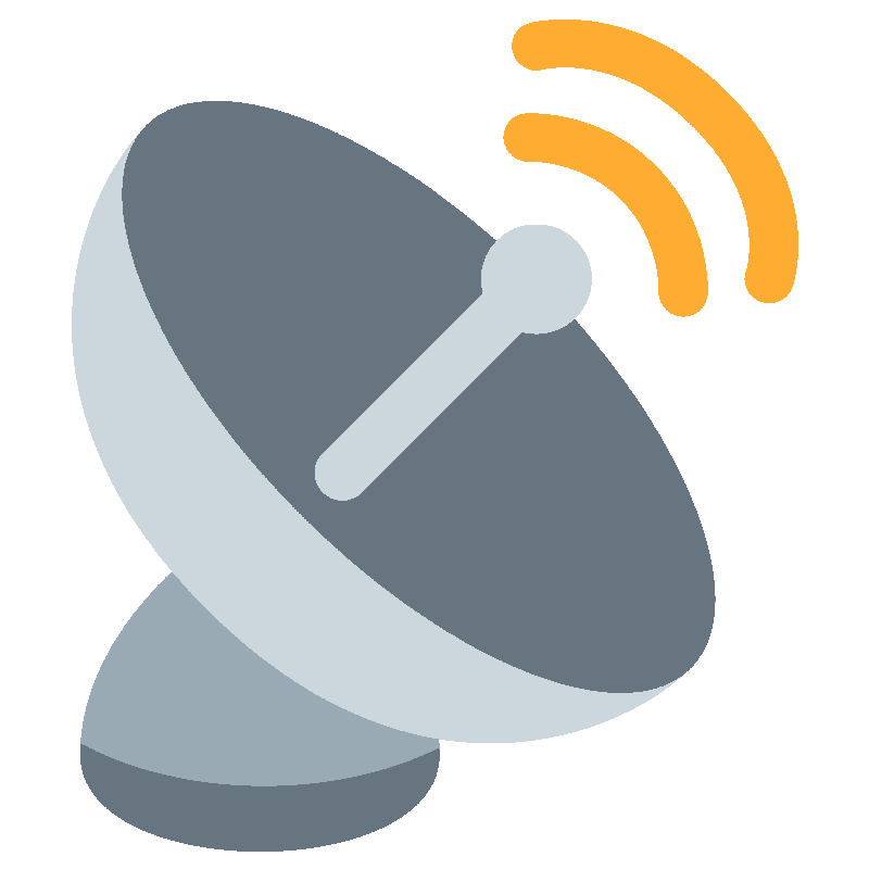 Sticker Satellite Antenna