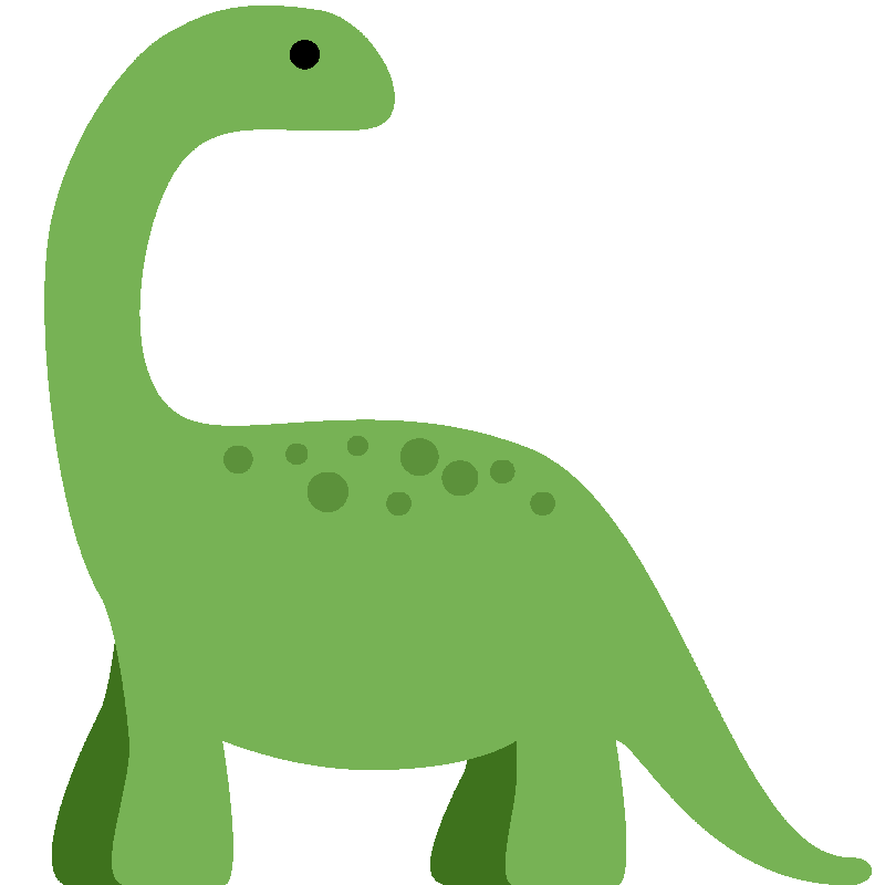 Sticker Sauropod