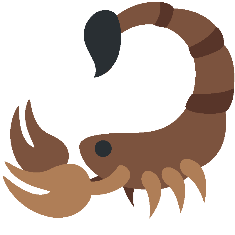Sticker Scorpion