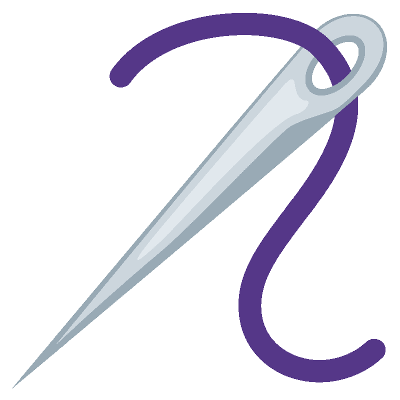 Sticker Sewing Needle