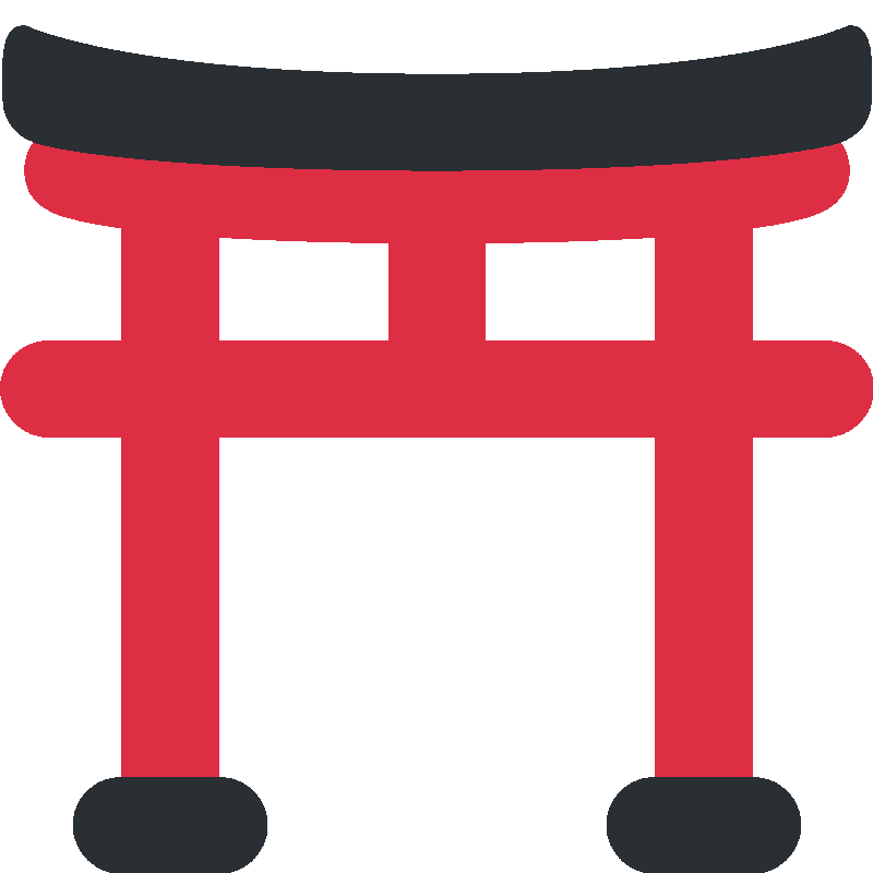 Sticker Shinto Shrine