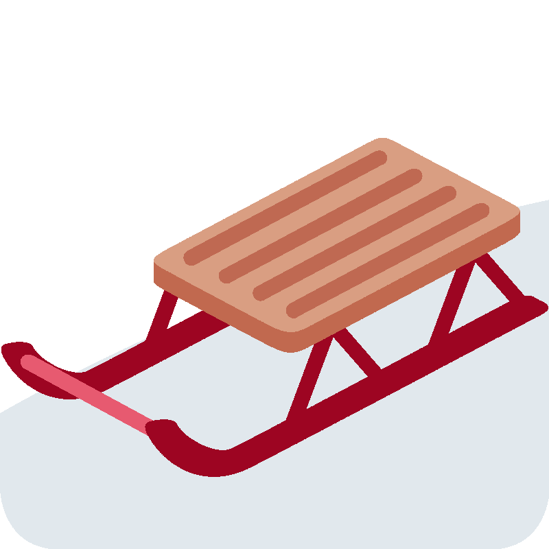 Sticker Sled