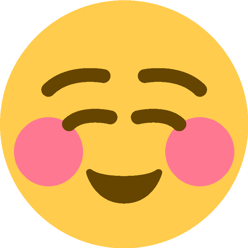 Sticker Smiling Face