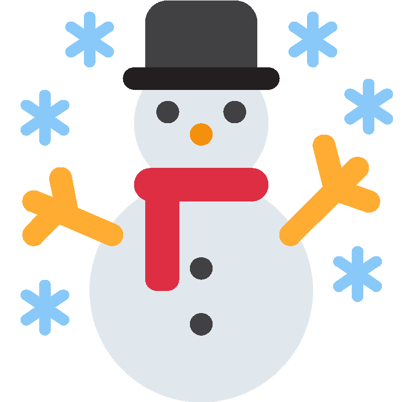 Sticker Snowman