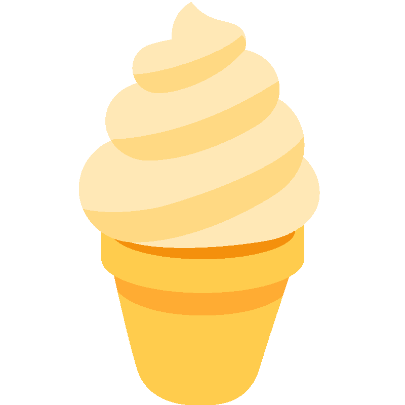 Sticker Soft Ice Cream